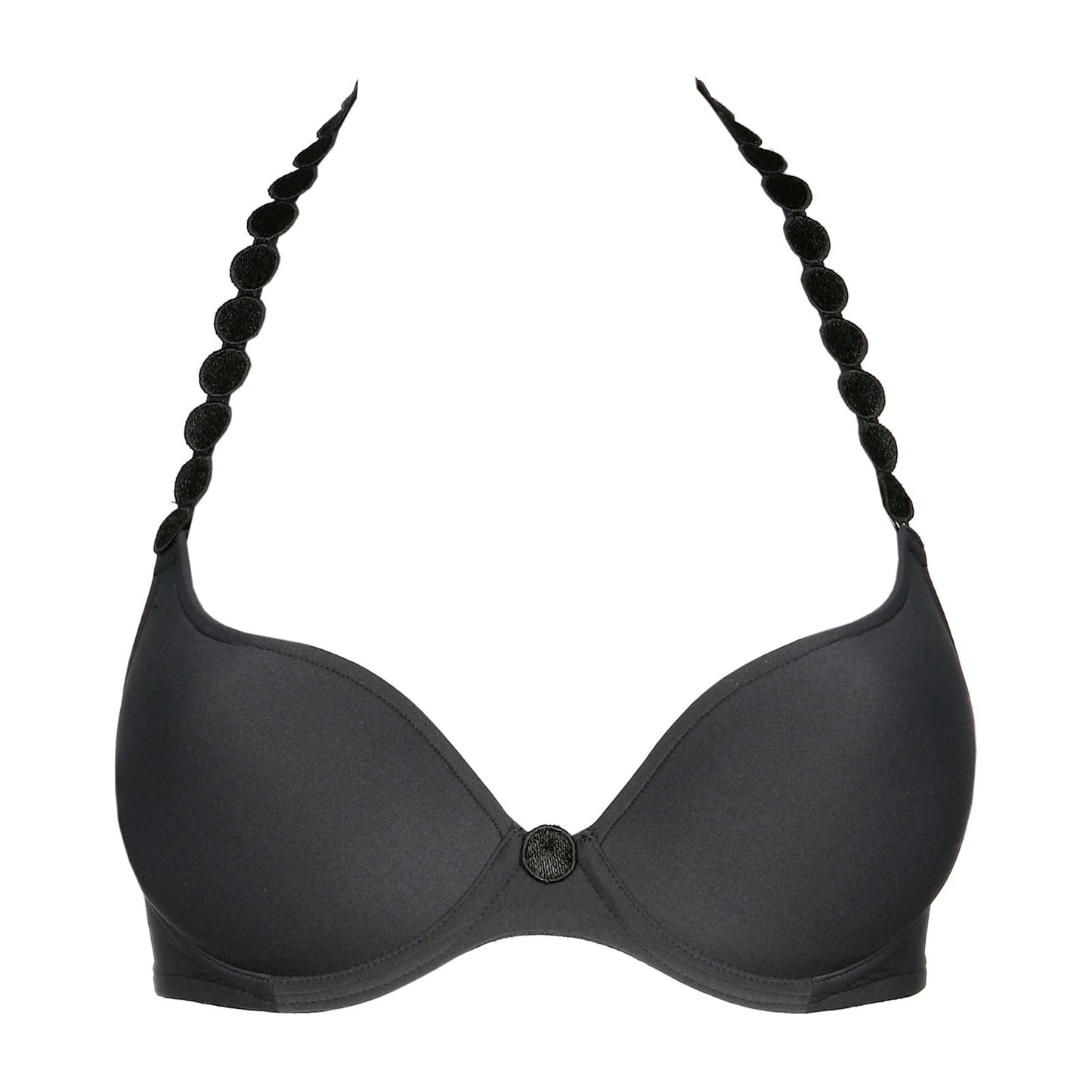 Marie Jo Tom Full Cup Bra detail view in Charcoal