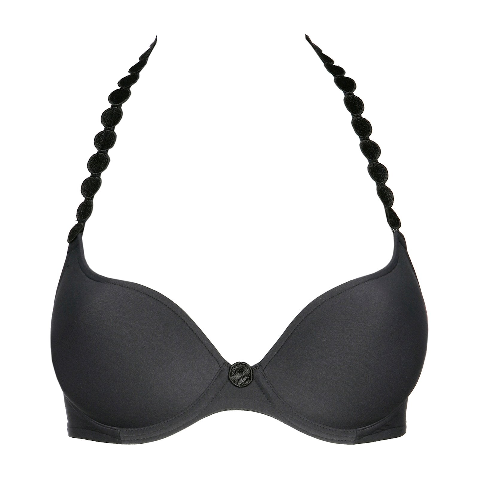 Marie Jo Tom Full Cup Bra detail view in Charcoal