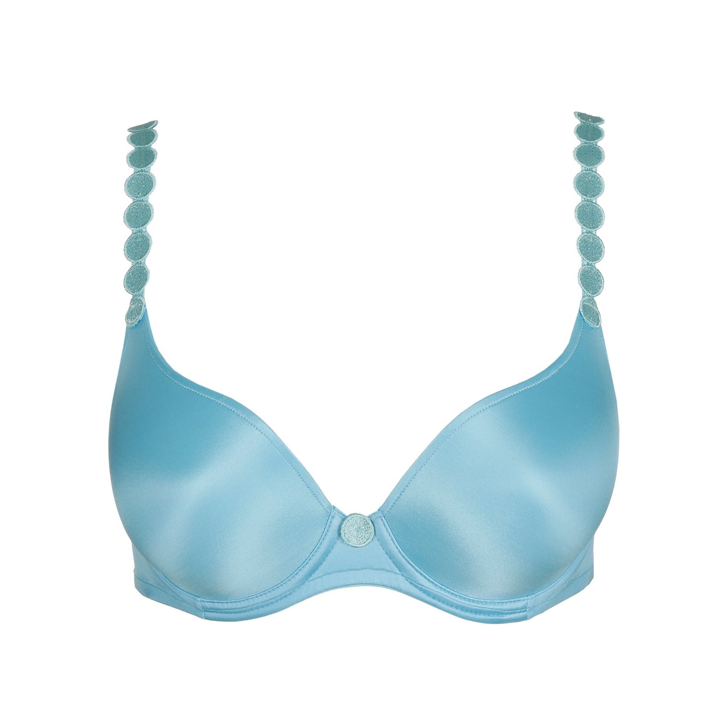 Marie Jo Tom Full Cup Bra detail view in Azure Delight