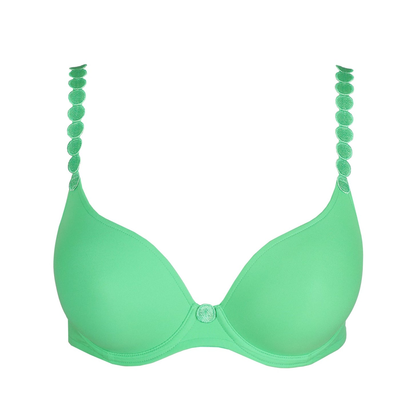 Marie Jo Tom Full Cup Bra detail view in Lush Green
