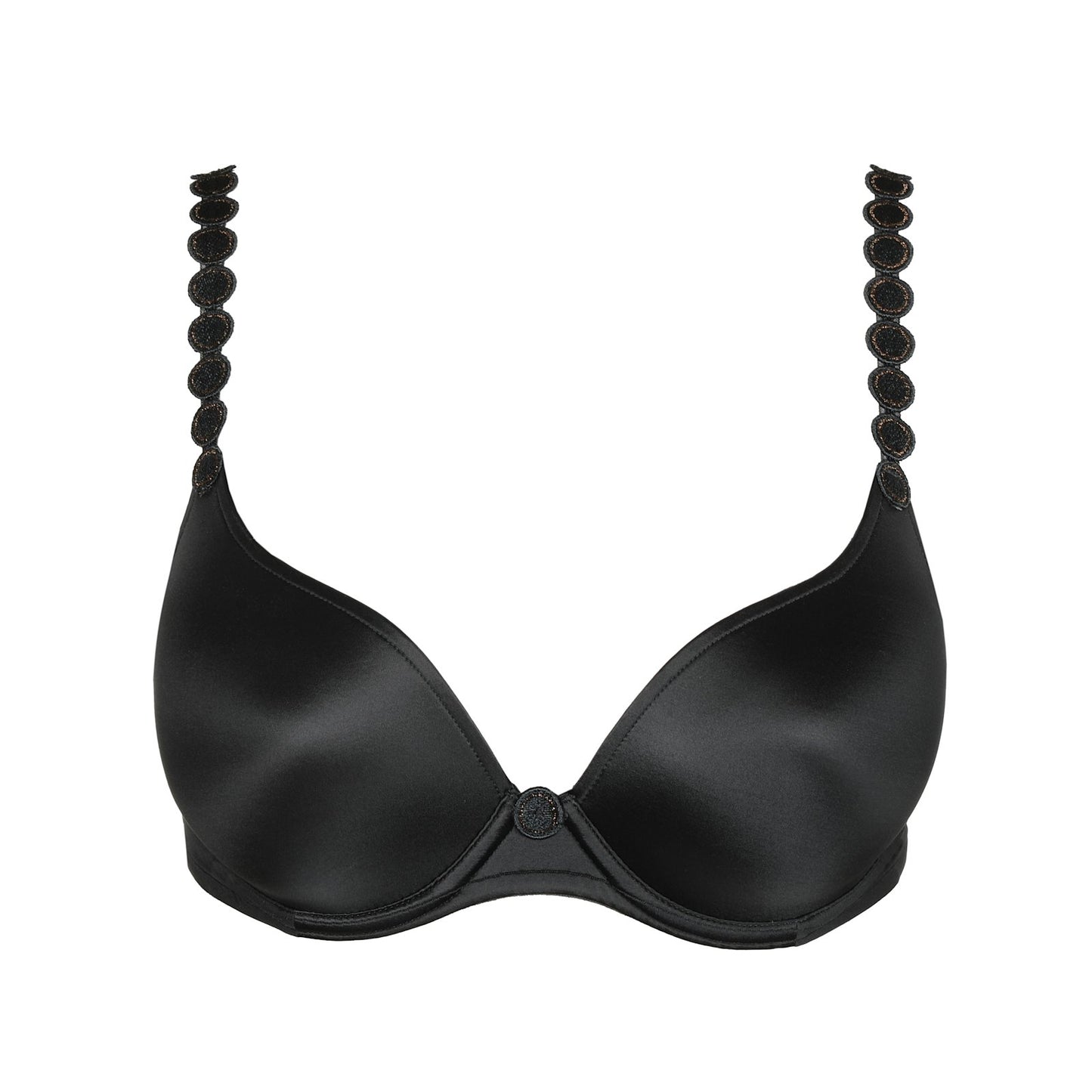 Marie Jo Tom Full Cup Bra detail view in Graphite Grey