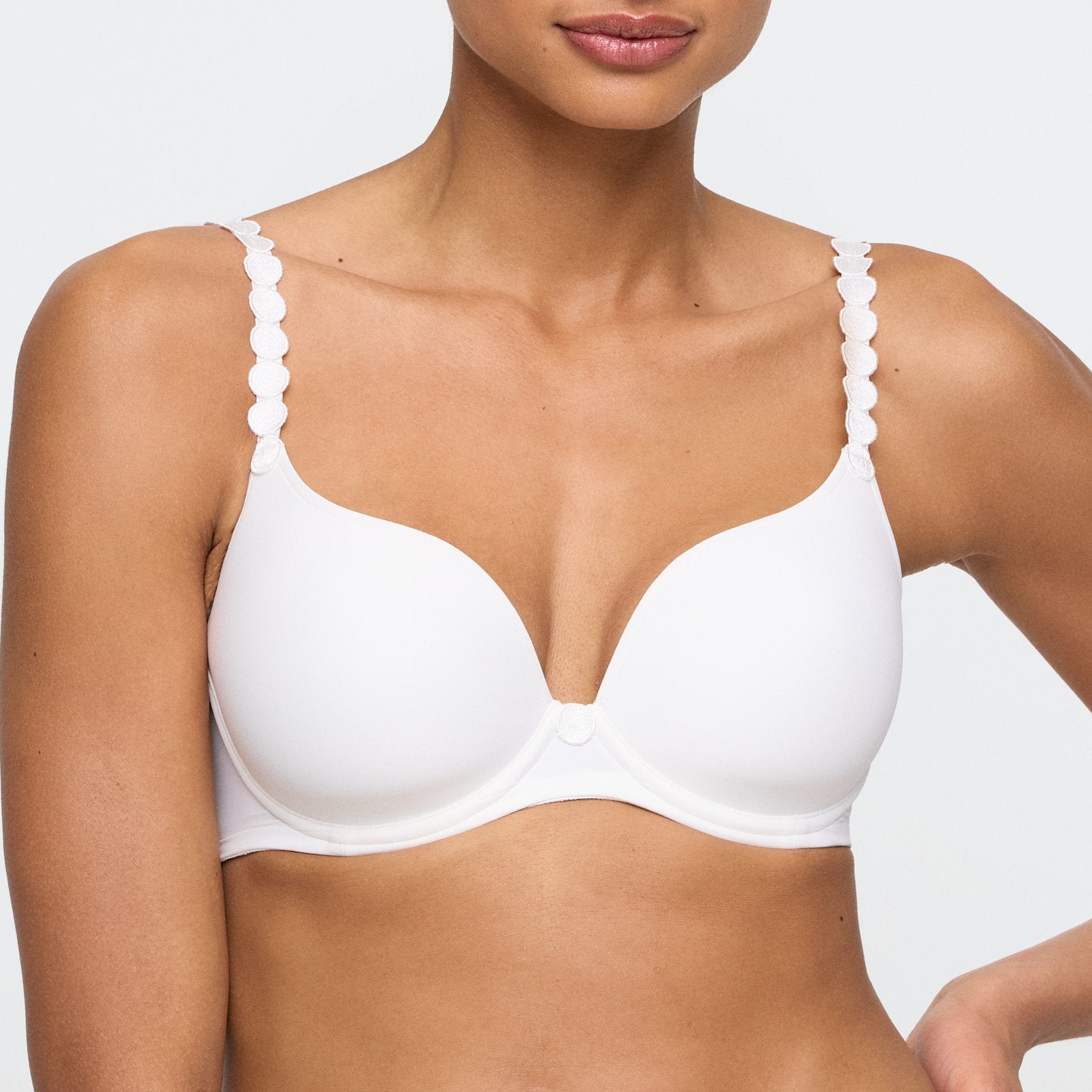 Marie Jo Tom Full Cup Bra front view in Natural