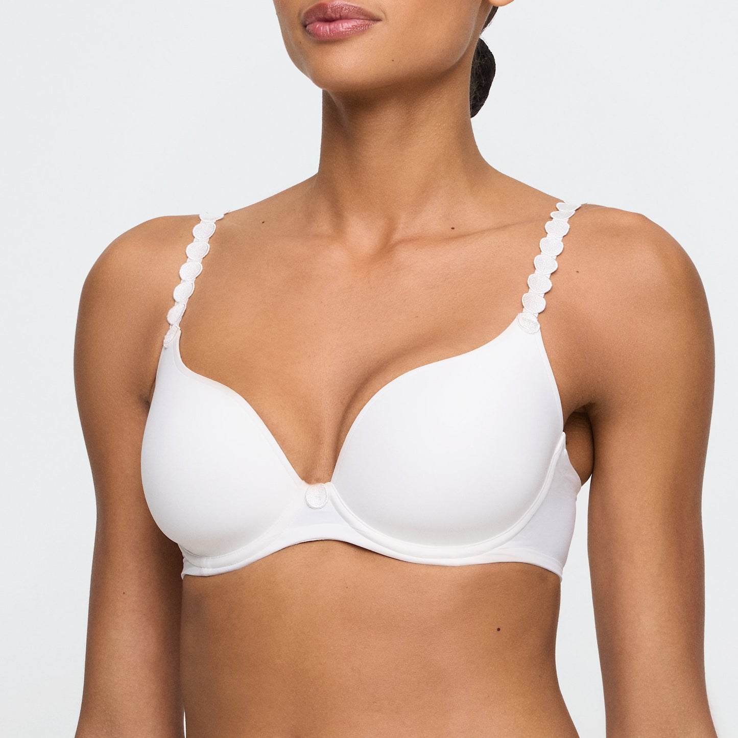 Marie Jo Tom Full Cup Bra detail view in Natural