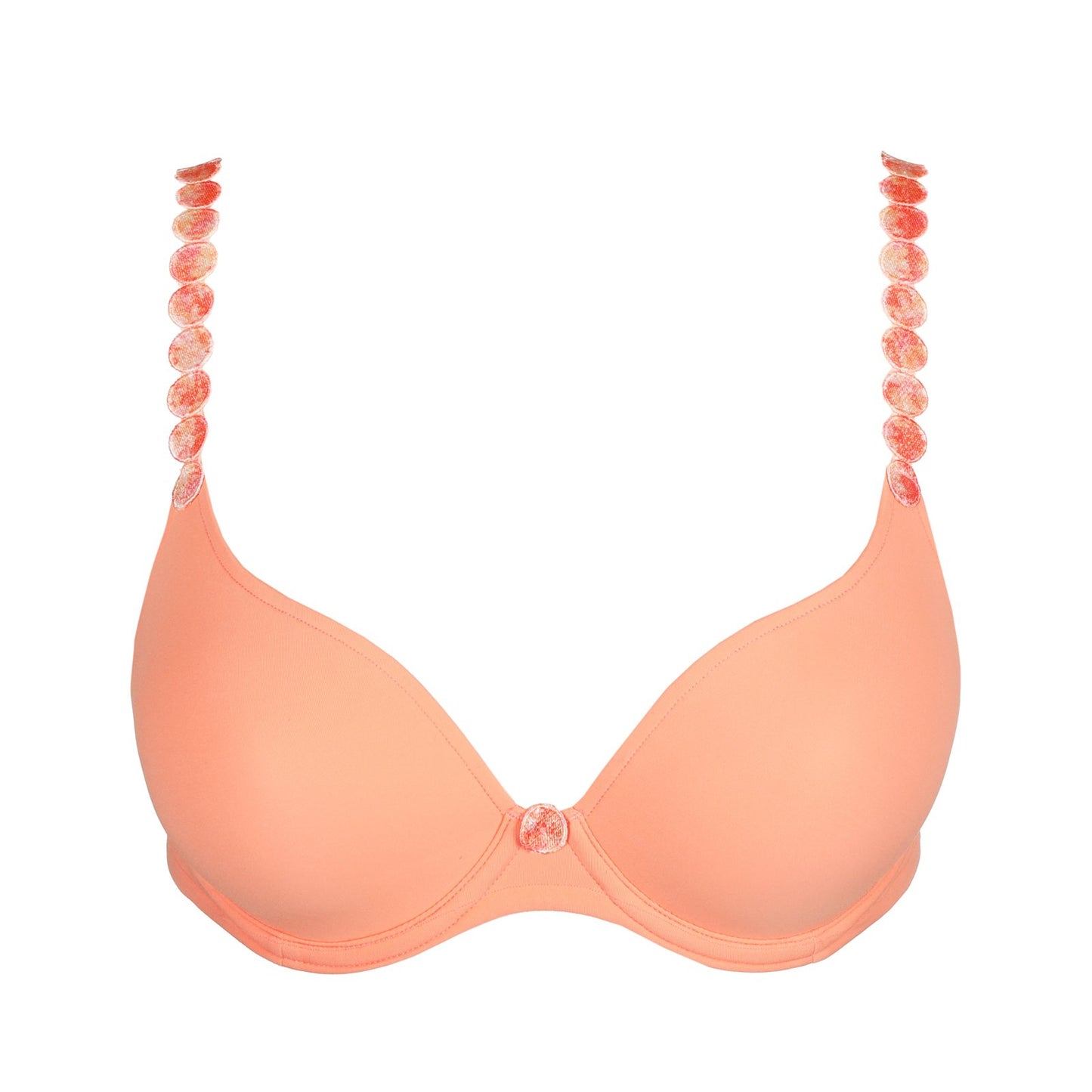 Marie Jo Tom Full Cup Bra detail view in Papaya Smoothie