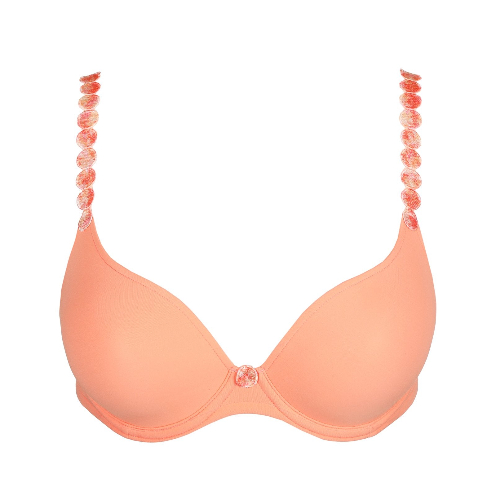 Marie Jo Tom Full Cup Bra detail view in Papaya Smoothie