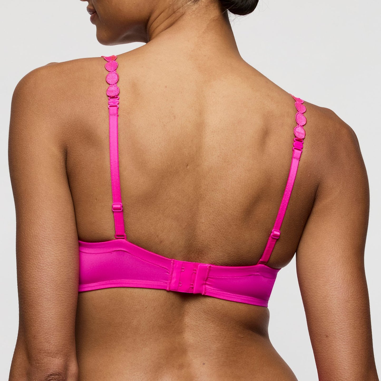 Marie Jo Tom Full Cup Bra detail view in Influencer Pink