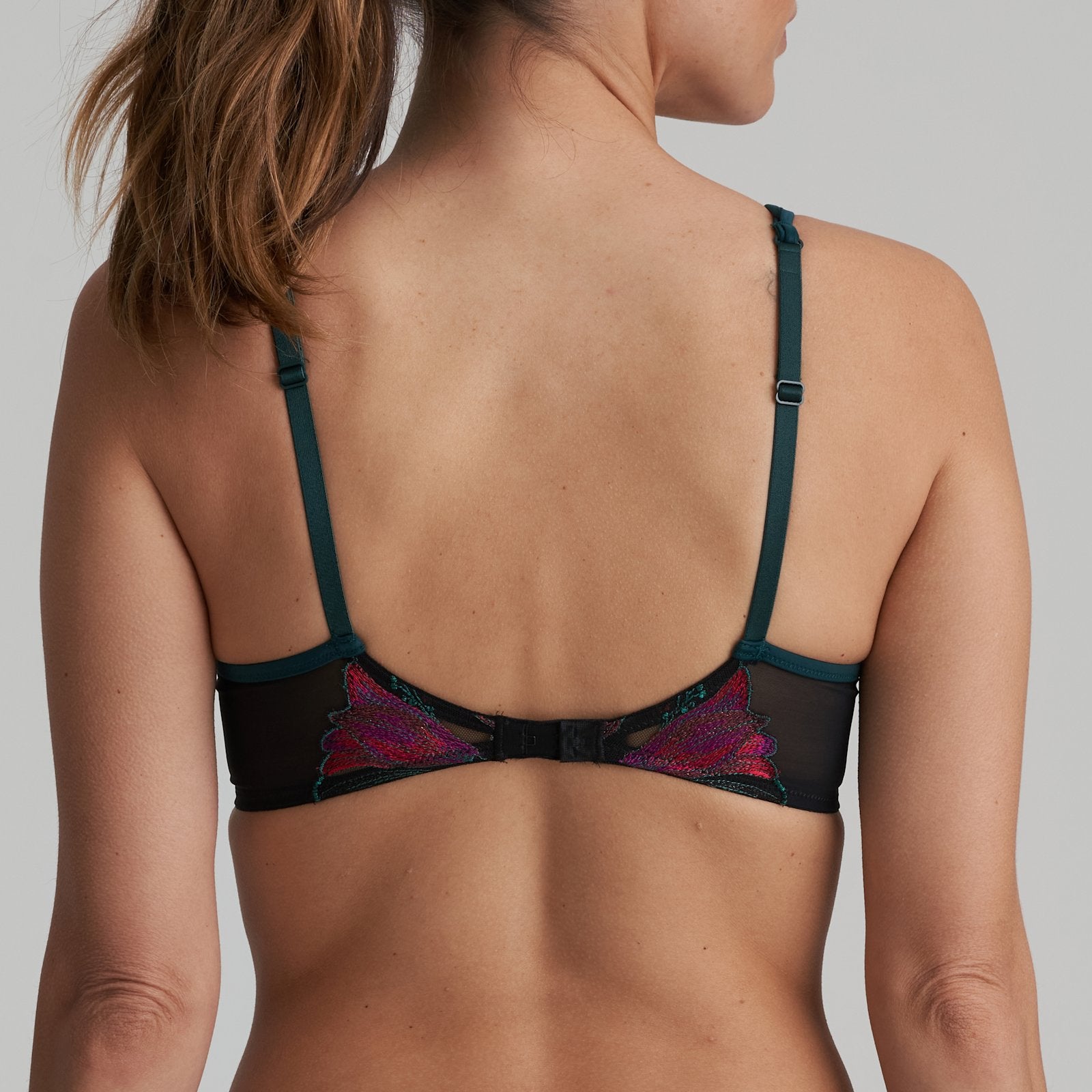 Marie Jo Yoly Padded Heartshape Bra alternate view in Jewel Green