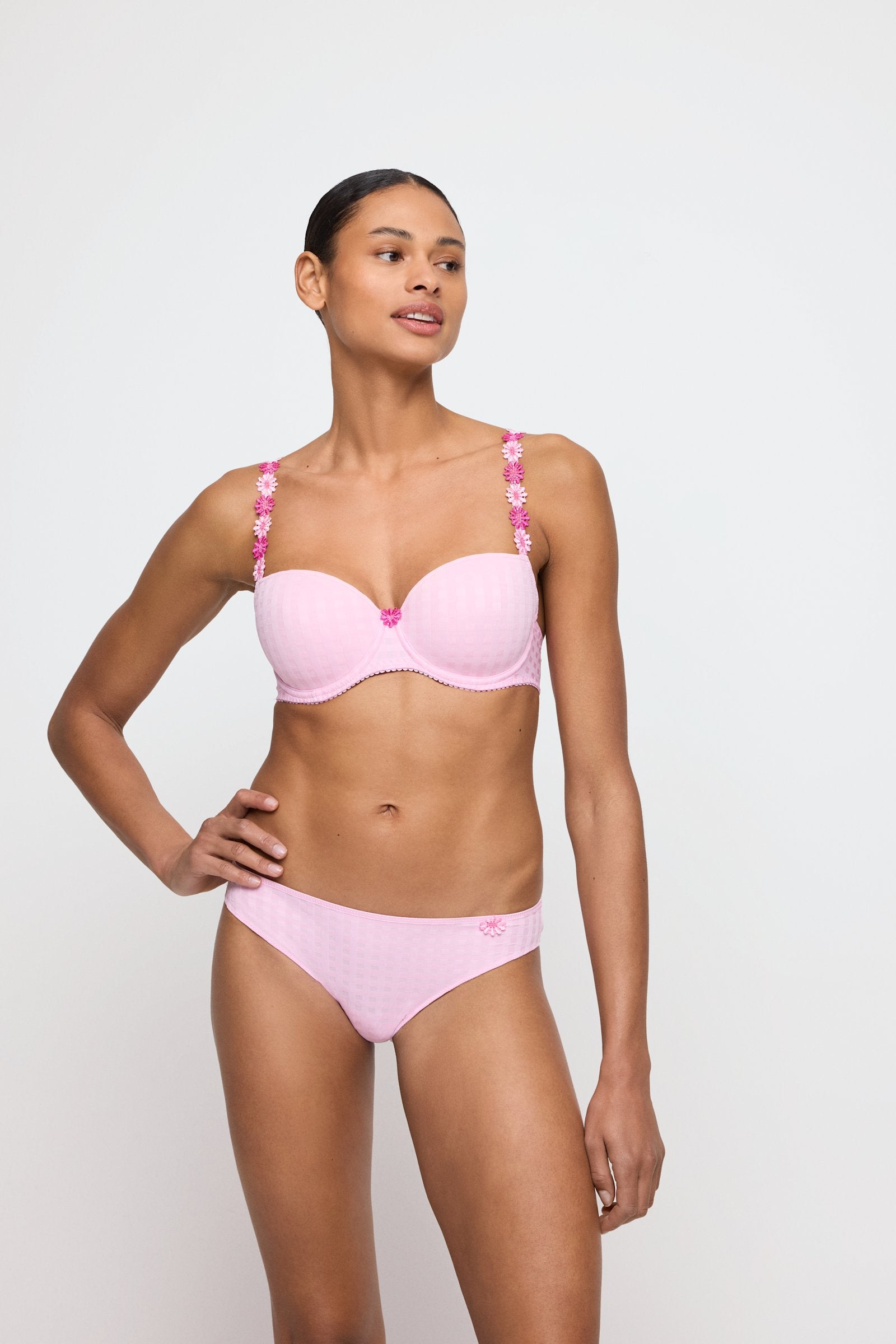 Marie Jo Avero Brief styled on model in Lily Rose