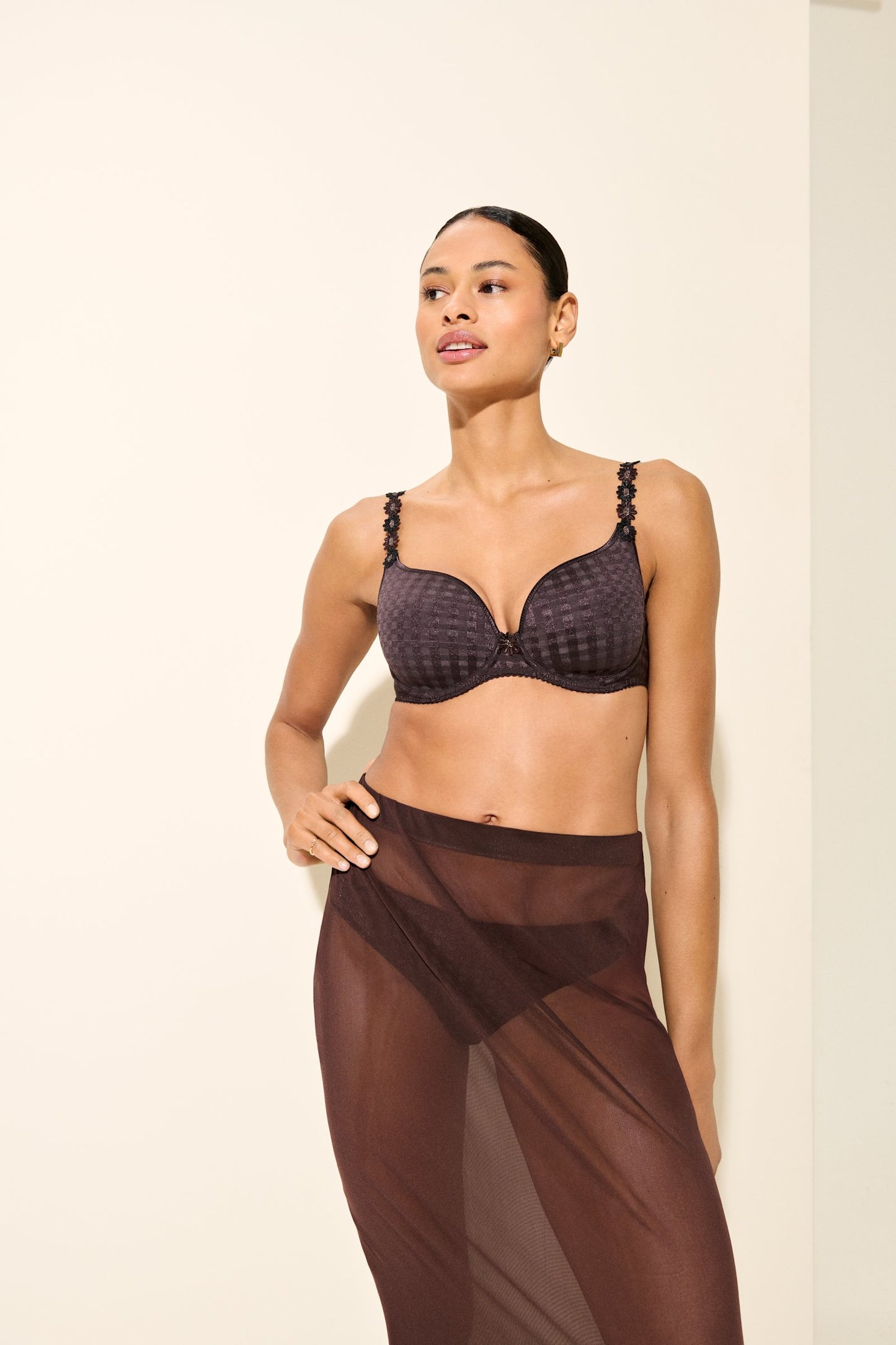 Marie Jo Avero Brief styled view in Sweet Chocolate