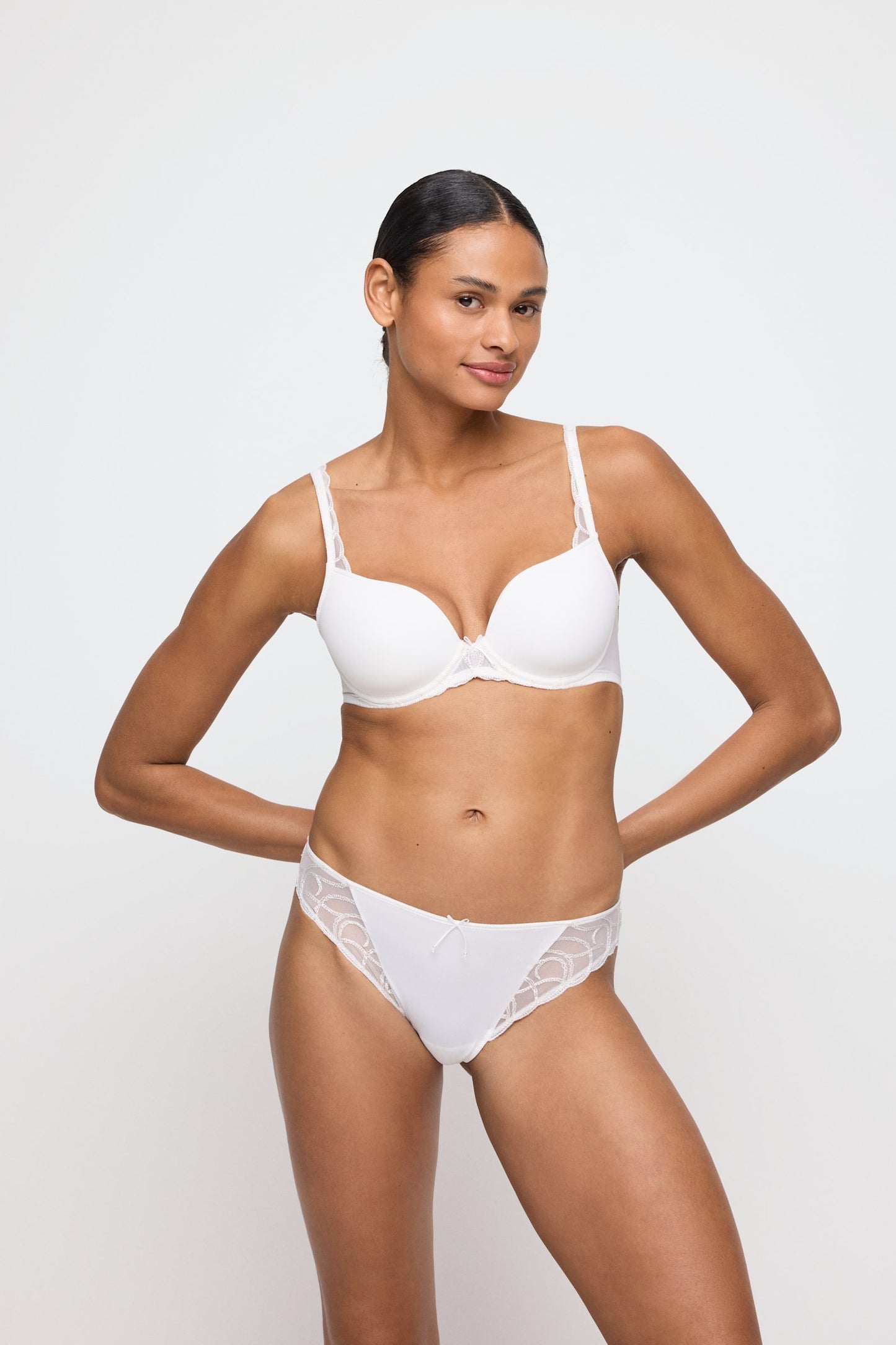 Marie Jo Heleen Rio Brief styled on model in Natural