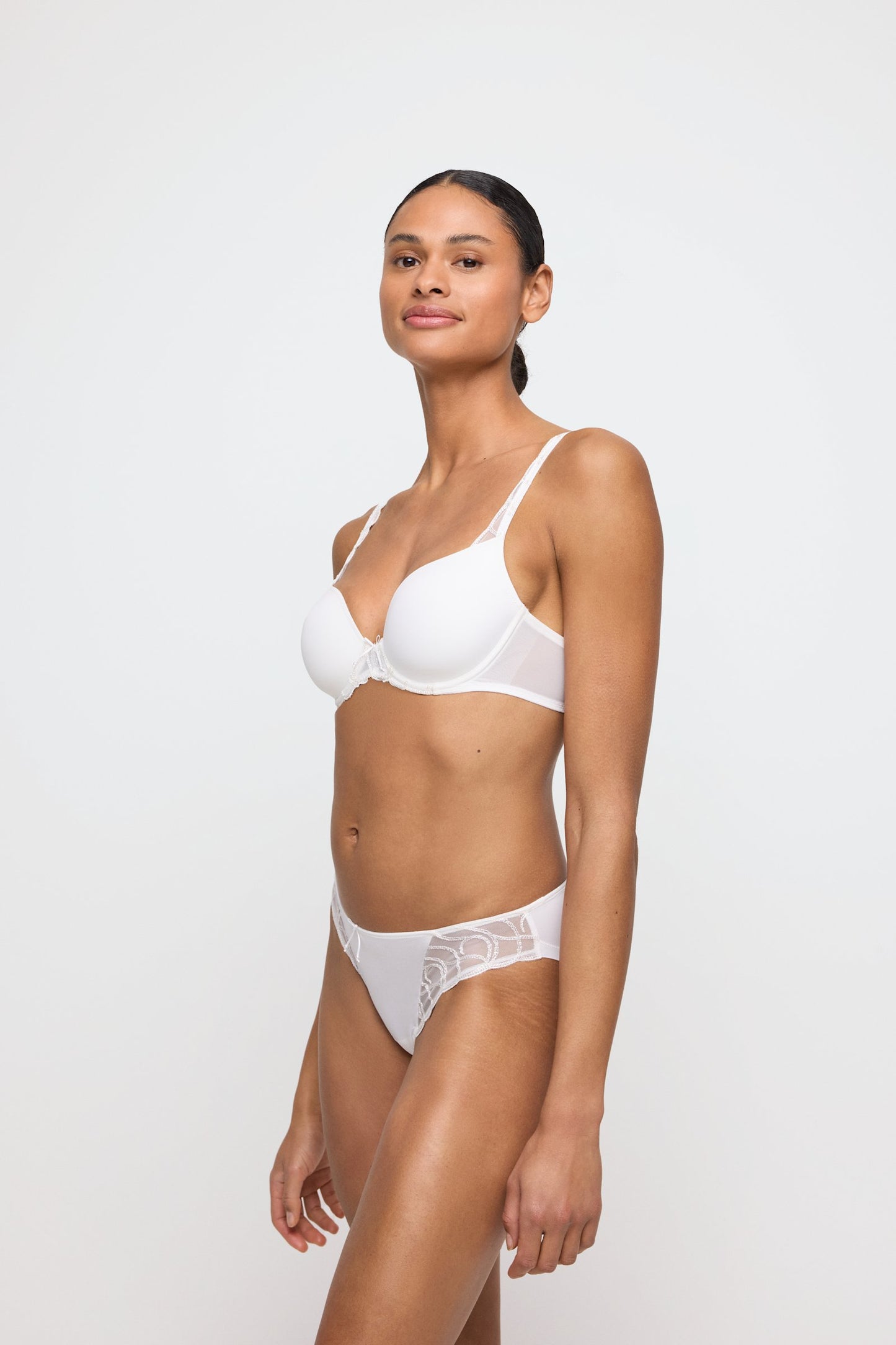 Marie Jo Heleen Rio Brief styled on model in Natural