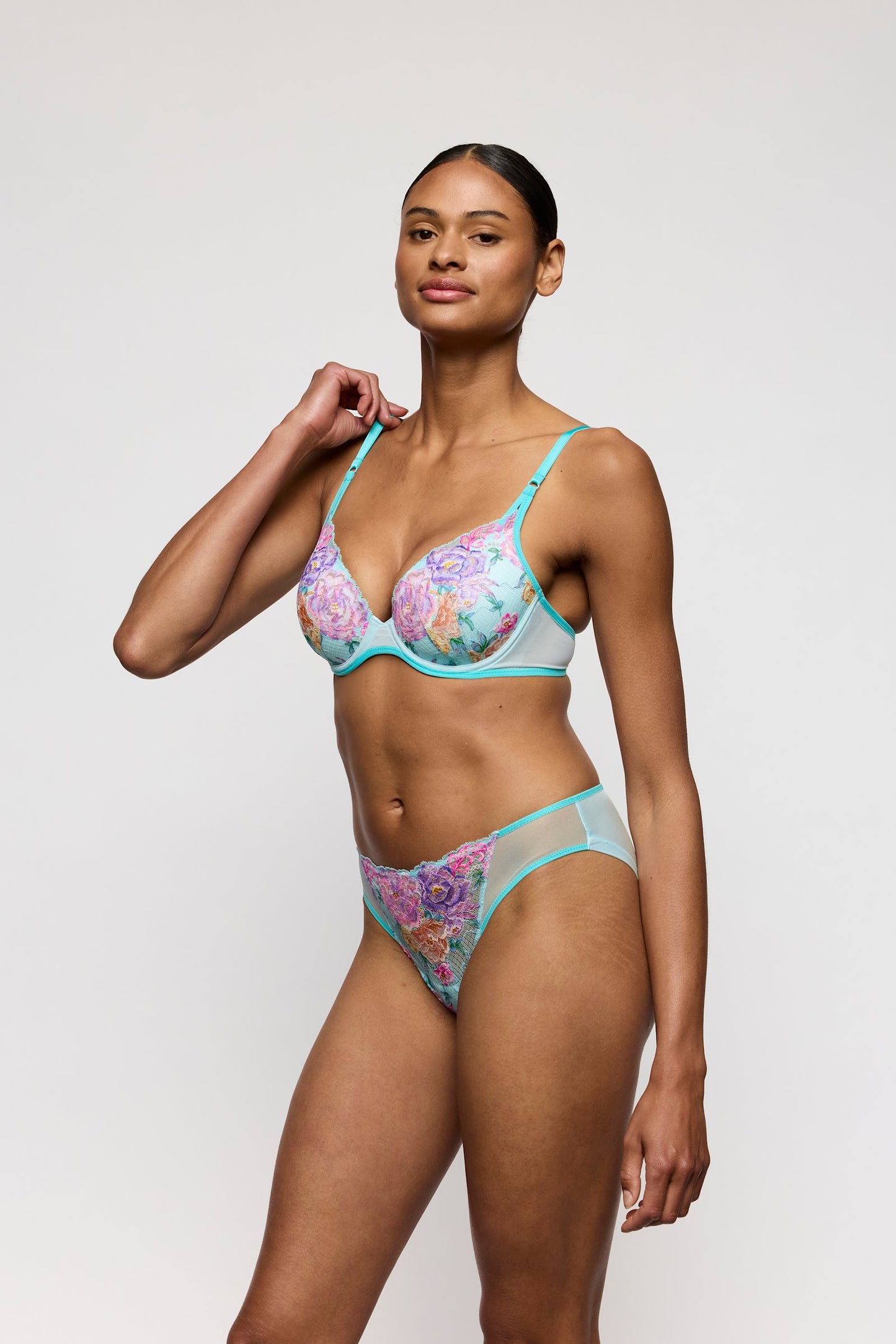 Marie Jo Lisbeth Rio Brief styled on model in Clearwater
