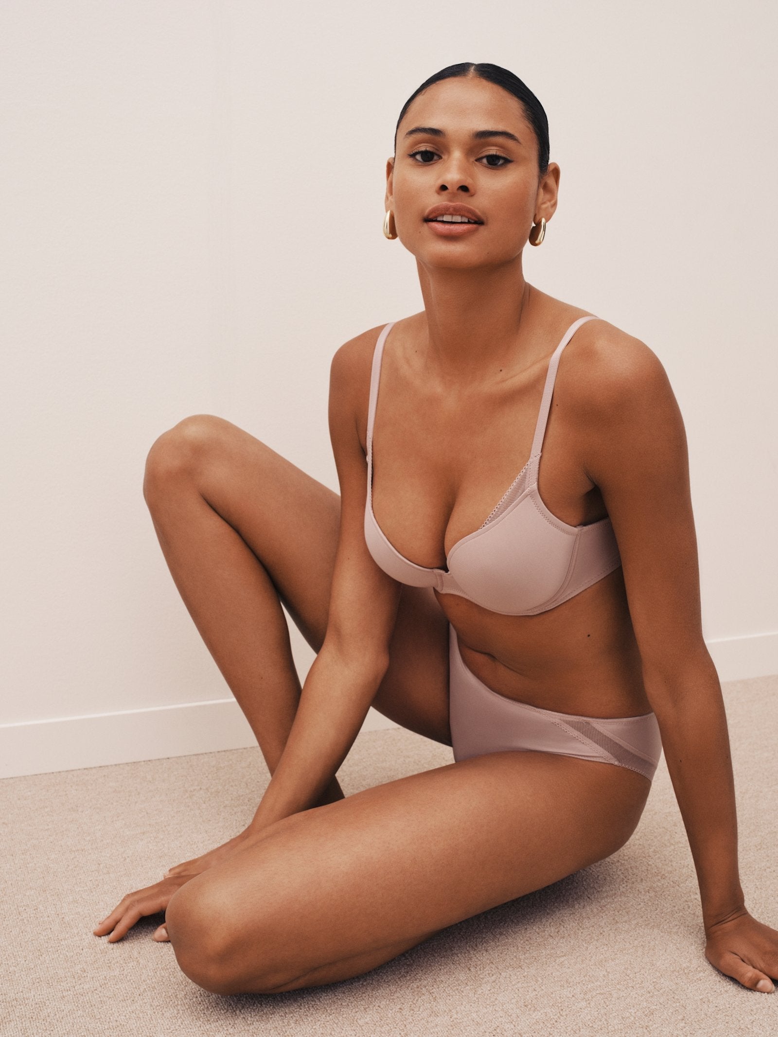 Marie Jo Milao Rio Brief styled view in Shadow Grey