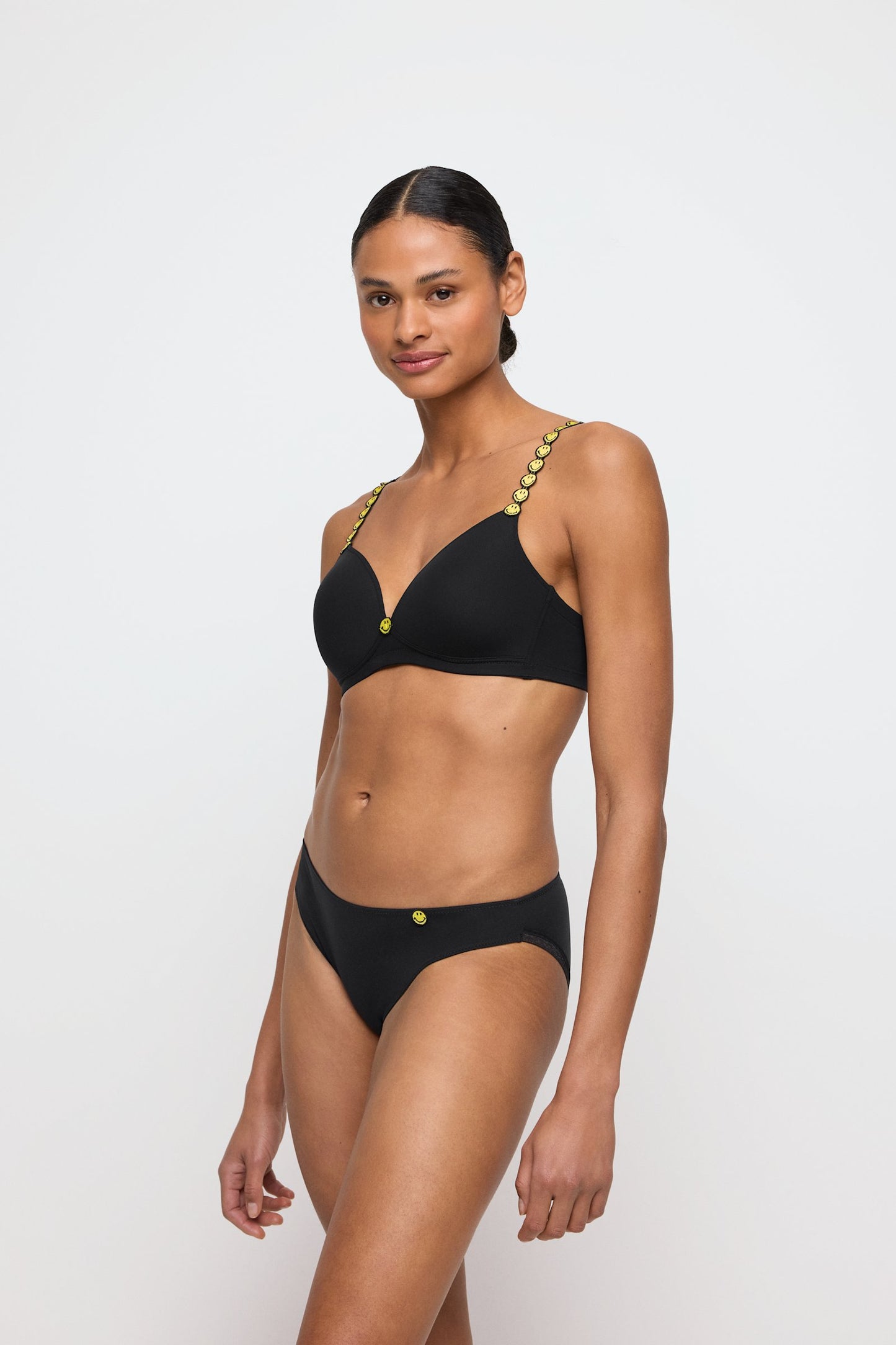 Marie Jo Tom Brief styled on model in Smile