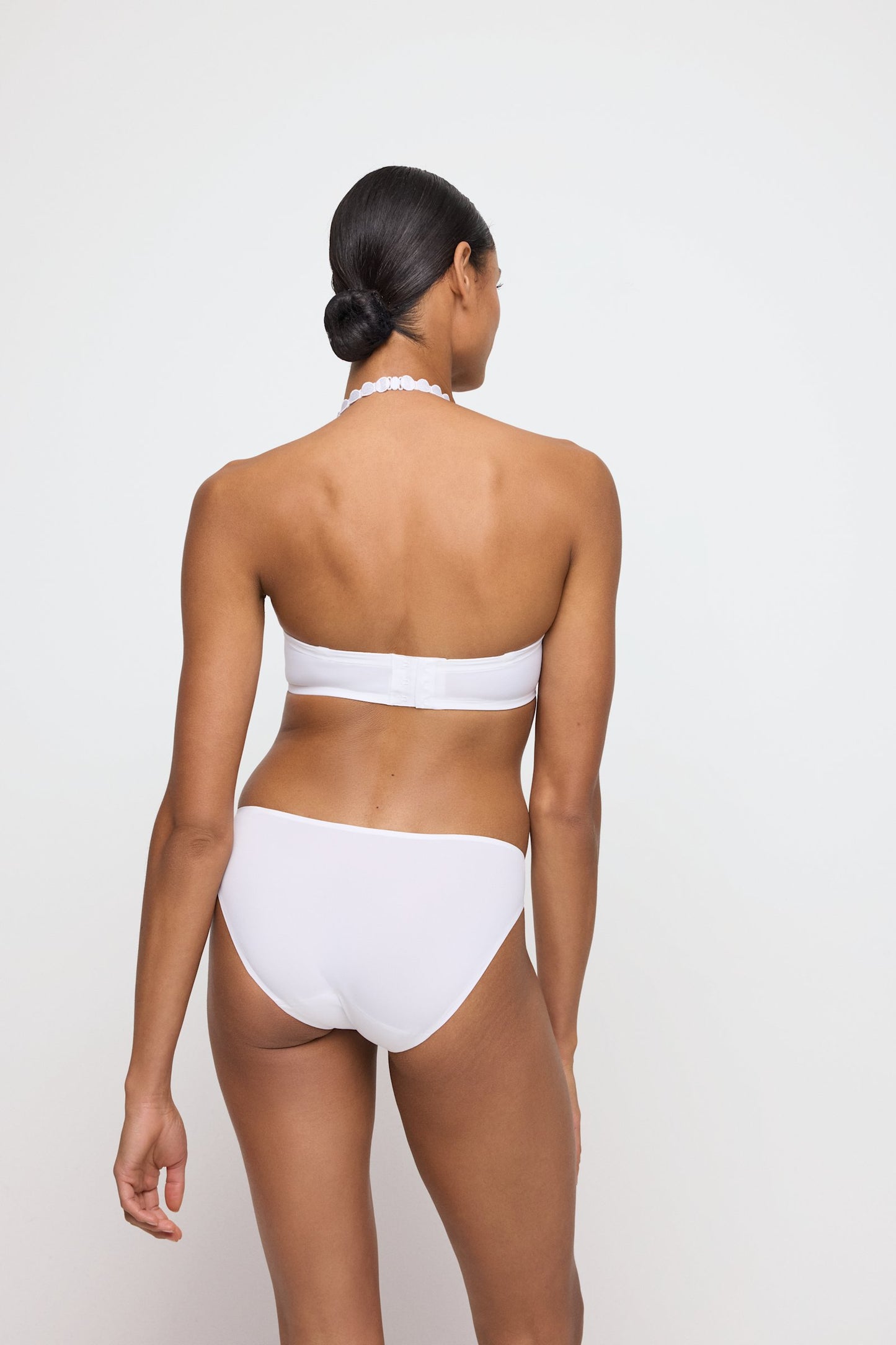 Marie Jo Tom Brief styled on model in White