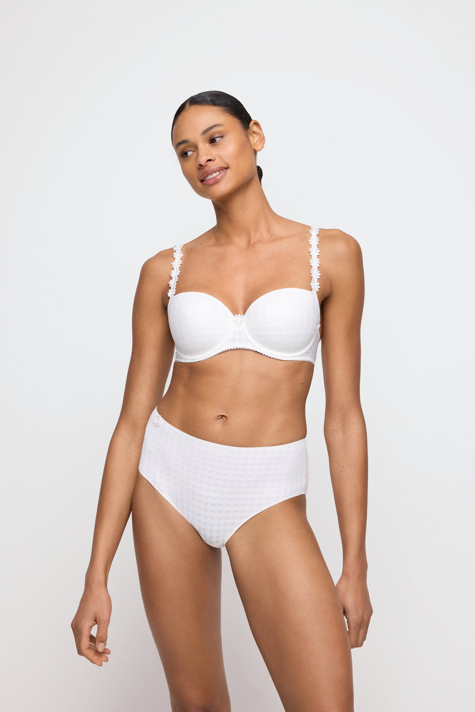 Marie Jo Avero Brief styled on model in Natural