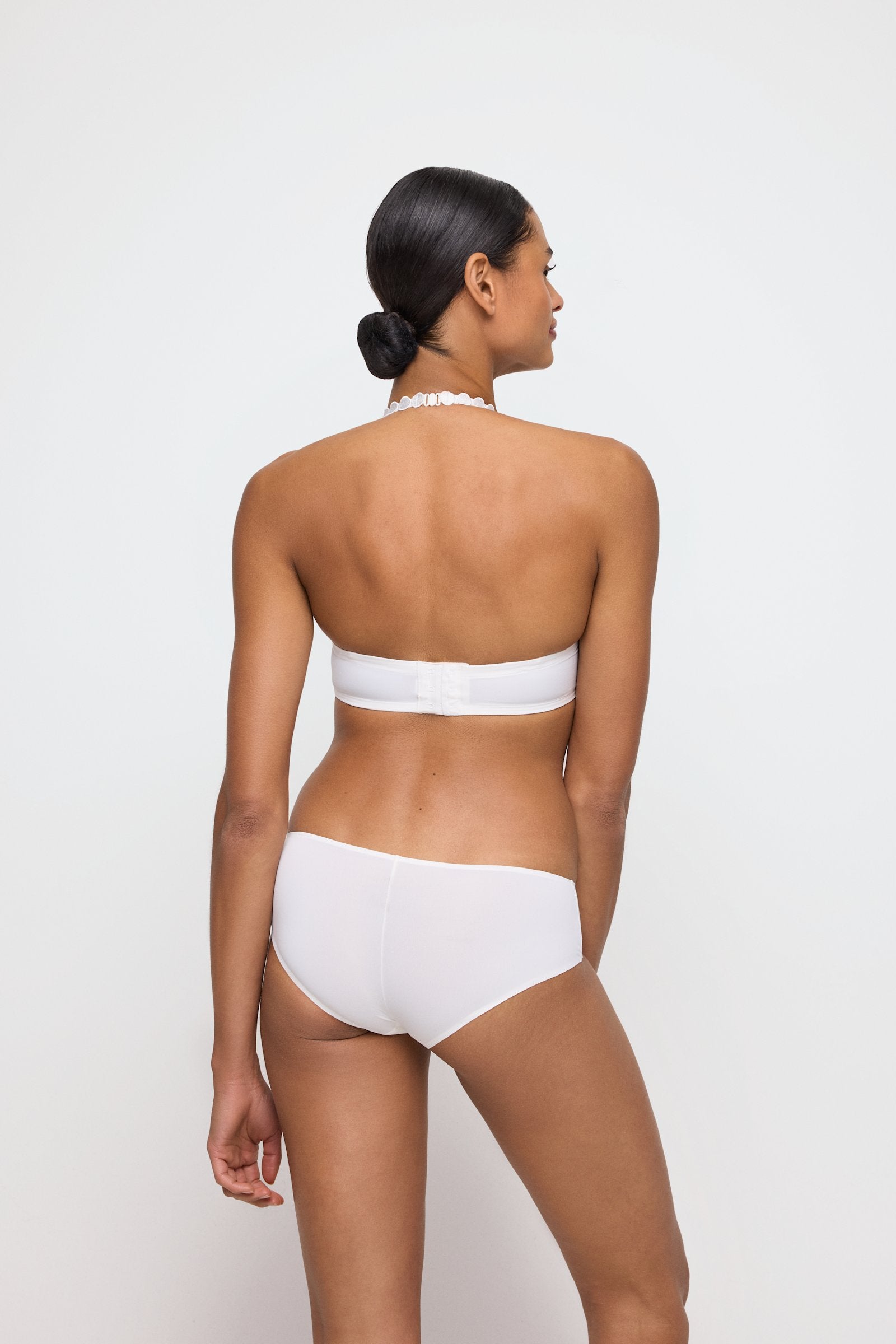 Marie Jo Tom Brief styled on model in Natural