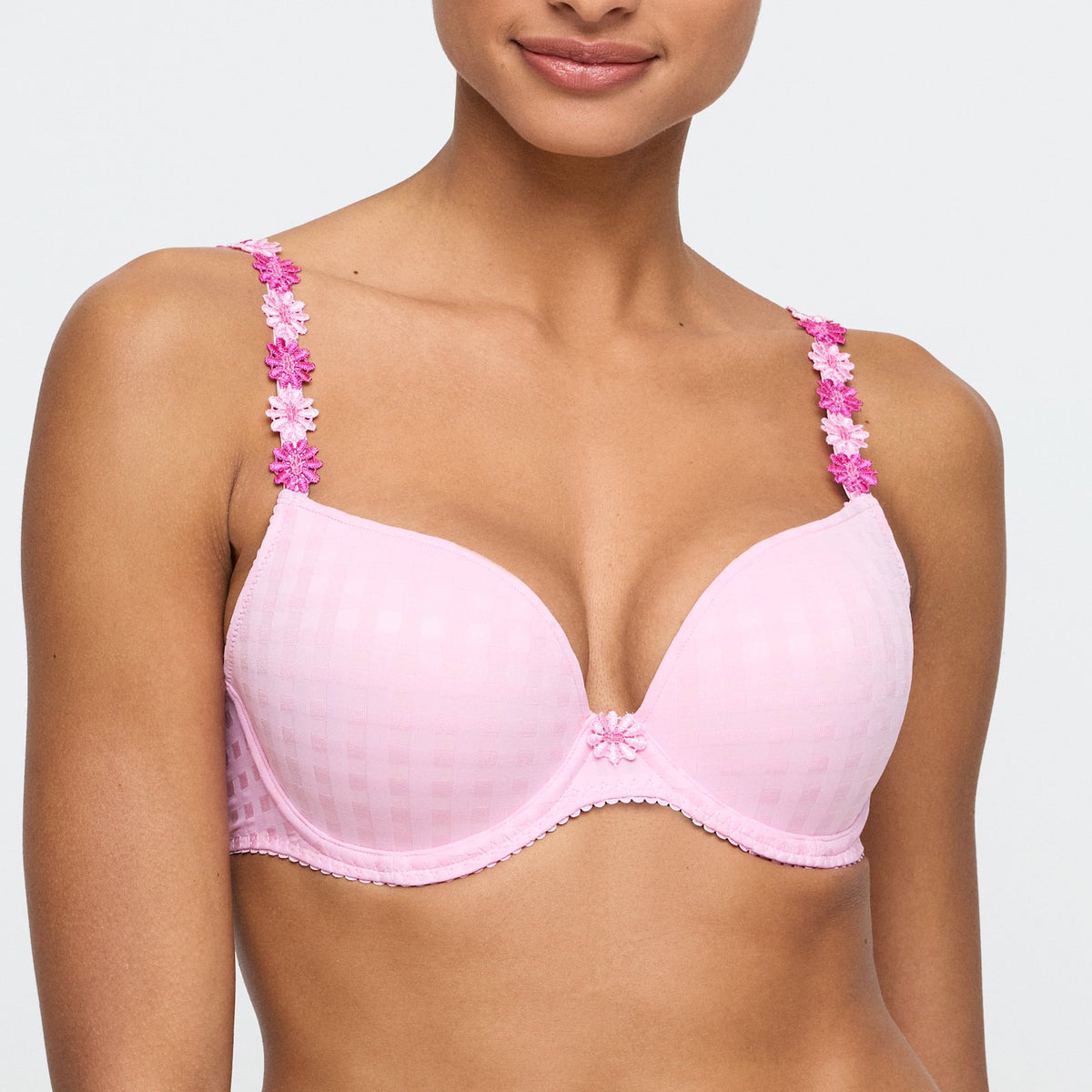 Marie Jo Avero Push-Up Bra front view in Lily Rose