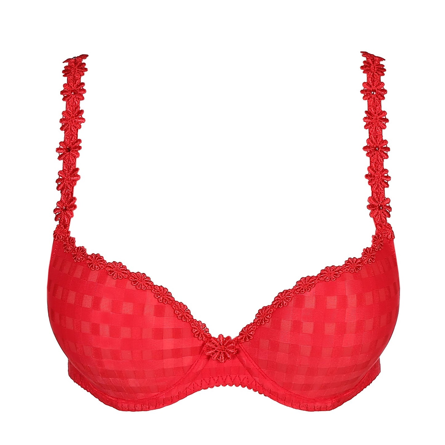 Marie Jo Avero Push-Up Bra detail view in Scarlet