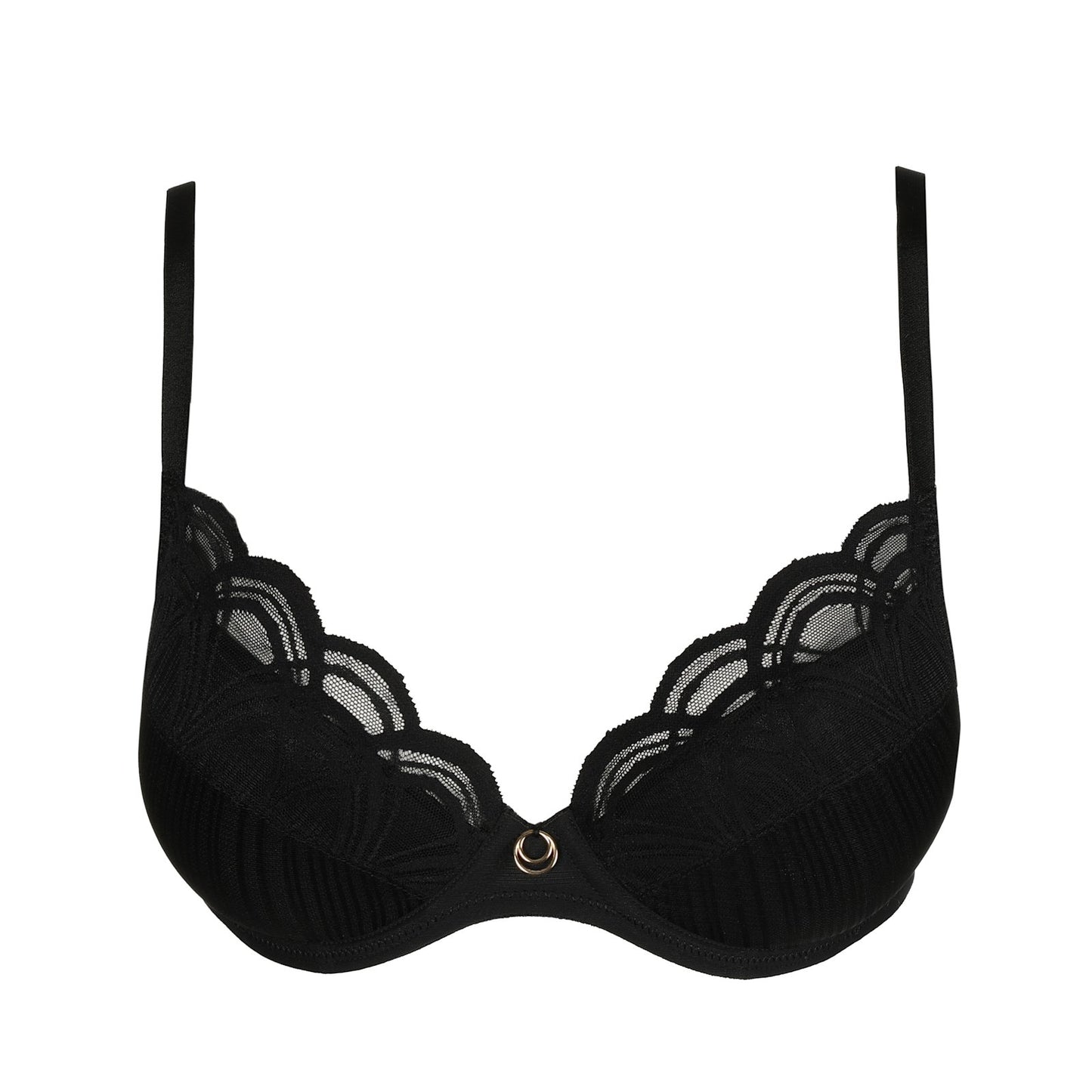 Marie Jo Cathia Push-Up Bra detail view in Black