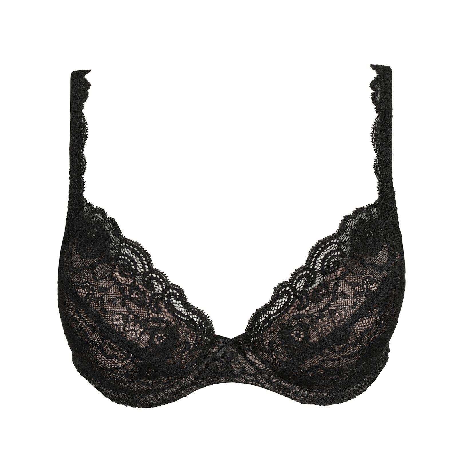 Marie Jo Cyrile Push-Up Bra detail view in Black