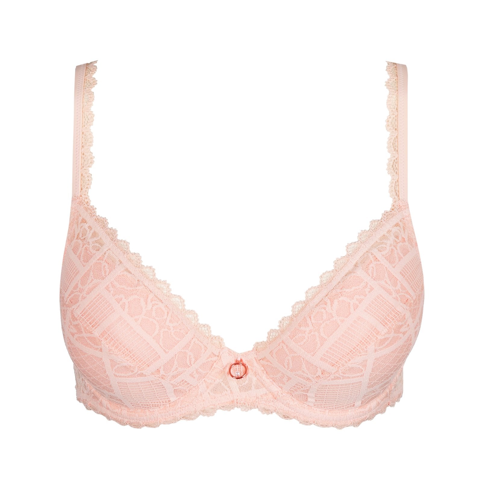 Marie Jo Jadei Push-Up Bra detail view in Glossy Pink