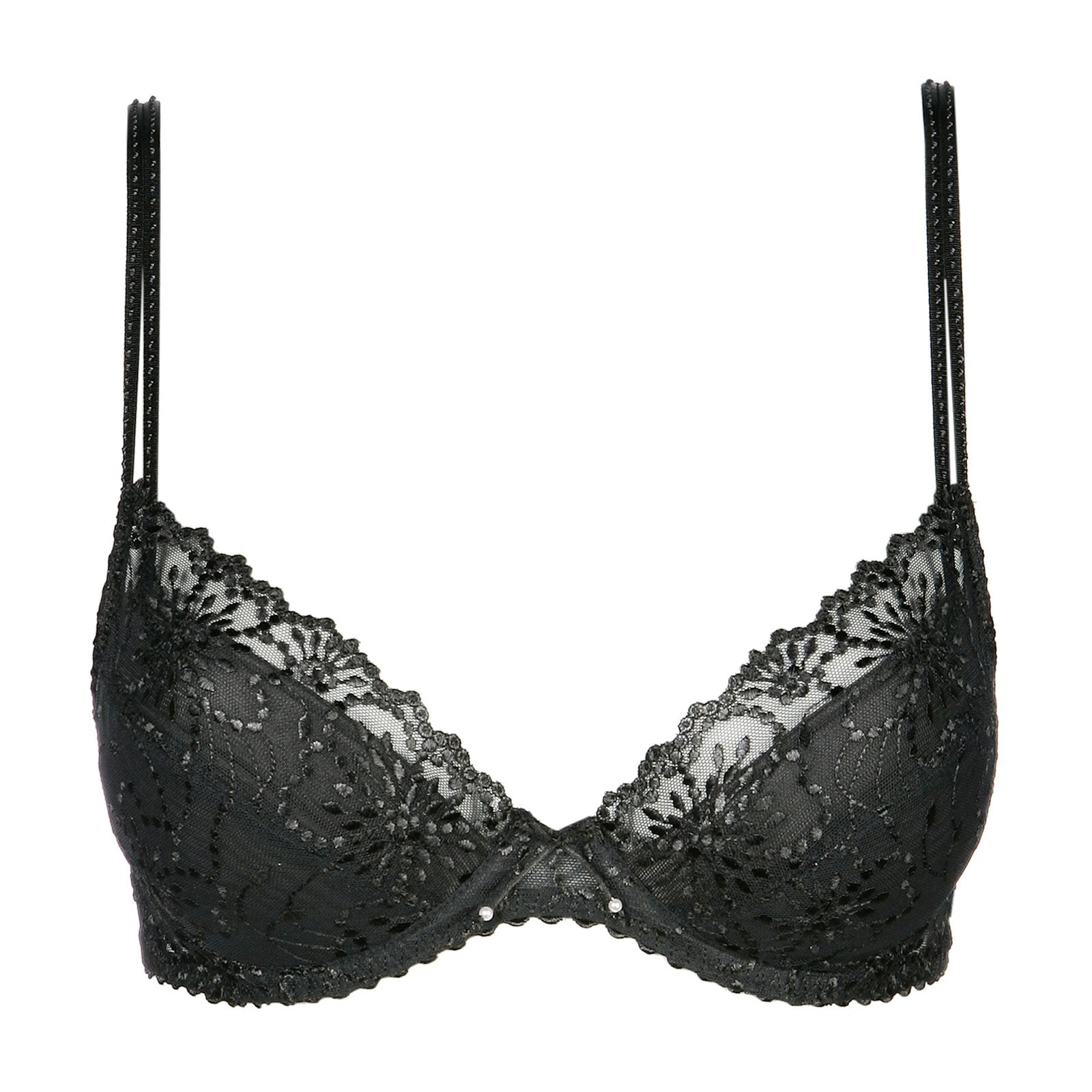 Marie Jo Jane Push-Up Bra detail view in Black