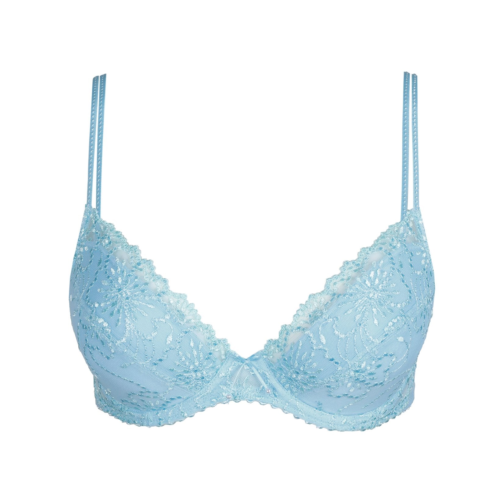 Marie Jo Jane Push-Up Bra detail view in Milky Blue