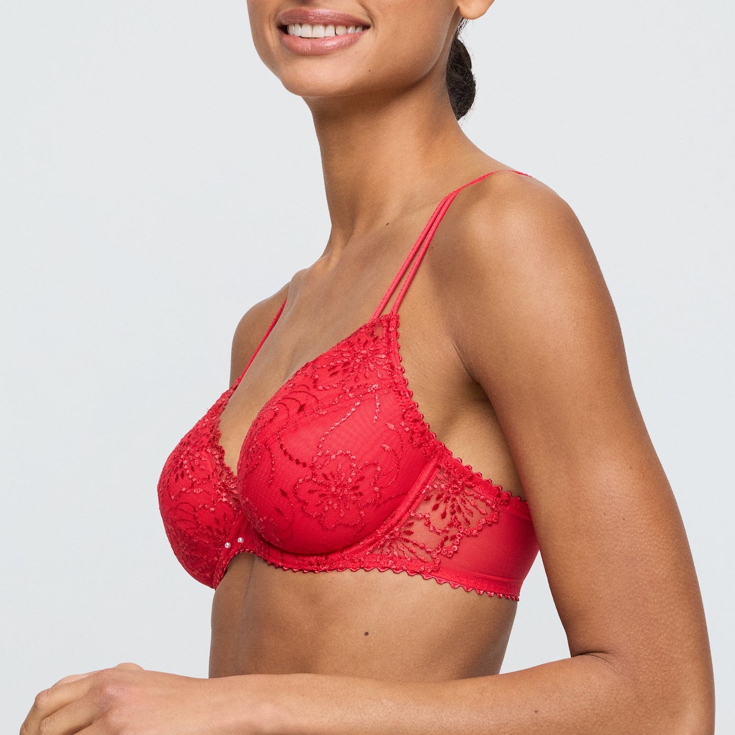 Marie Jo Jane Push-Up Bra alternate view in True Red