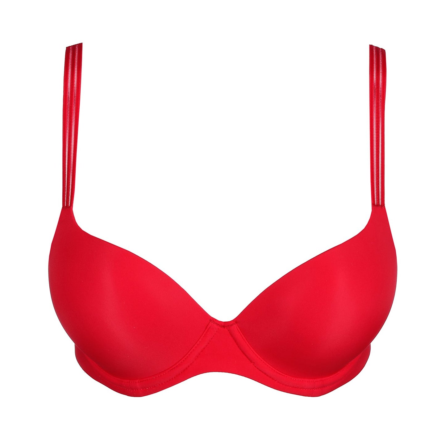 Marie Jo Louie Push-Up Bra detail view in True Red