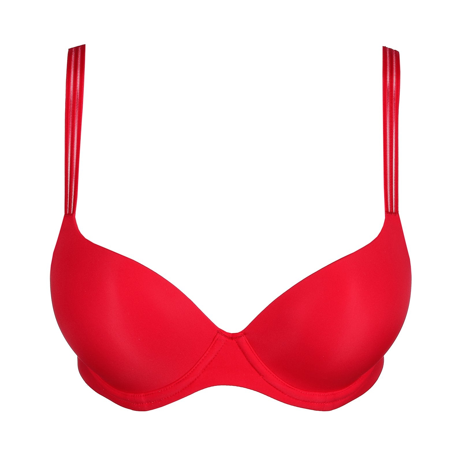 Marie Jo Louie Push-Up Bra detail view in True Red