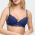 Marie Jo Musea Push-Up Bra front view in Sapphire Blue