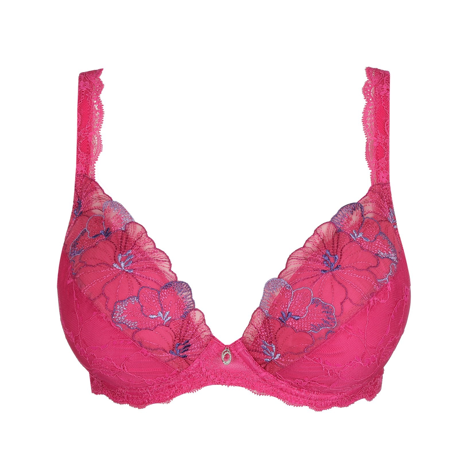 Marie Jo Noemy Push-Up Bra detail view in Fuchsia Fiesta