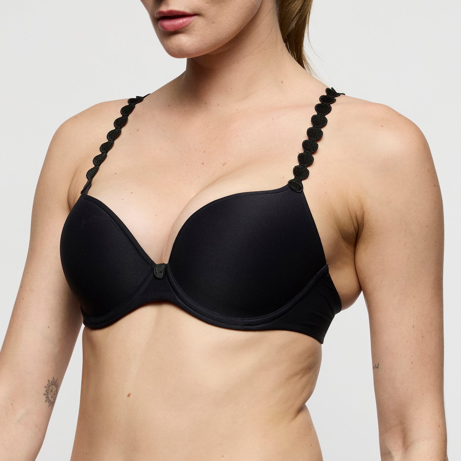 Marie Jo Tom Push-Up Bra alternate view in Charcoal