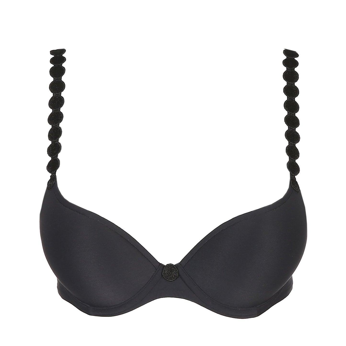 Marie Jo Tom Push-Up Bra detail view in Charcoal