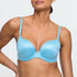 Marie Jo Tom Push-Up Bra front view in Azure Delight