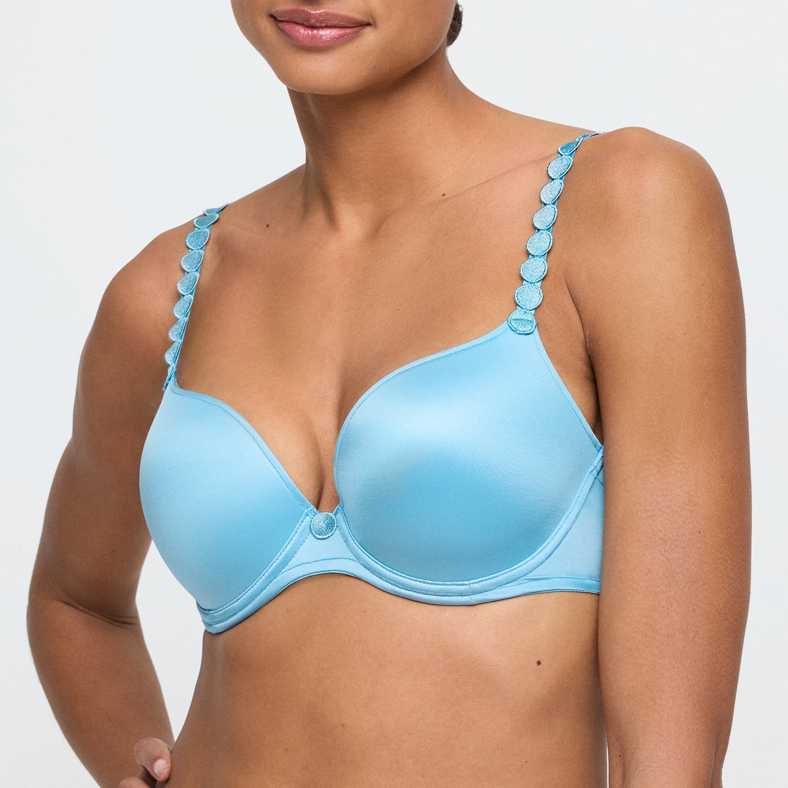 Marie Jo Tom Push-Up Bra alternate view in Azure Delight