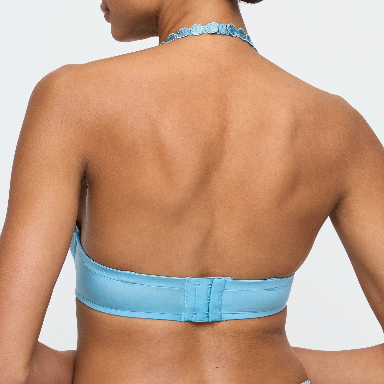 Marie Jo Tom Push-Up Bra detail view in Azure Delight