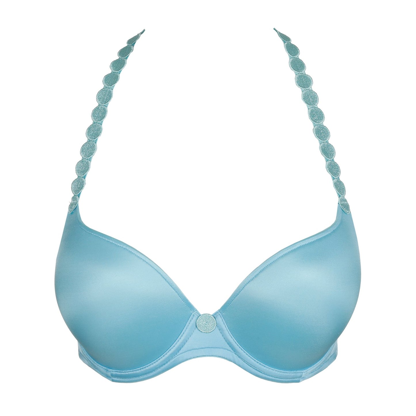 Marie Jo Tom Push-Up Bra detail view in Azure Delight