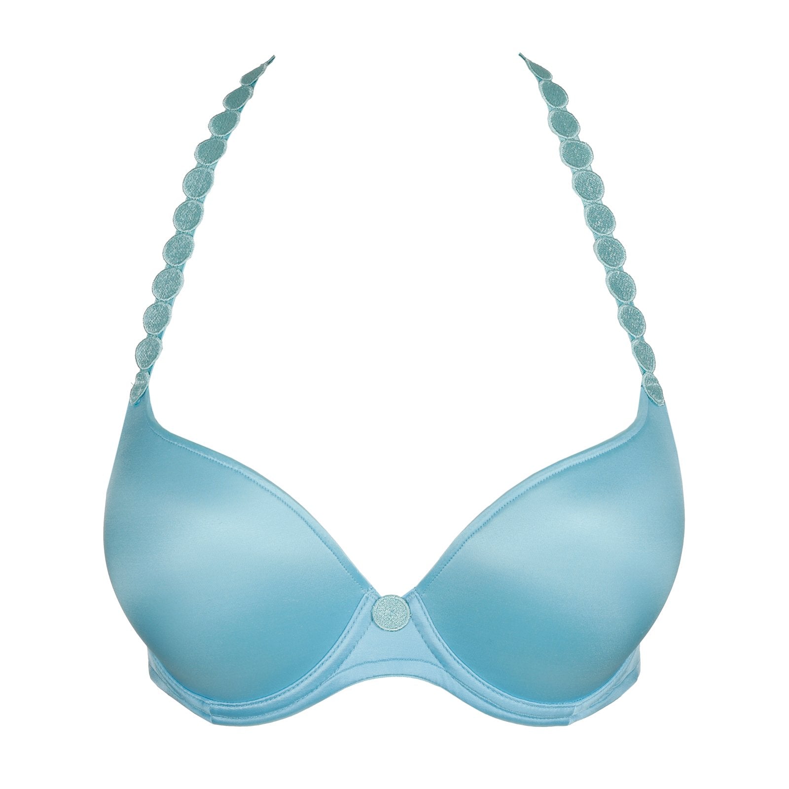 Marie Jo Tom Push-Up Bra detail view in Azure Delight