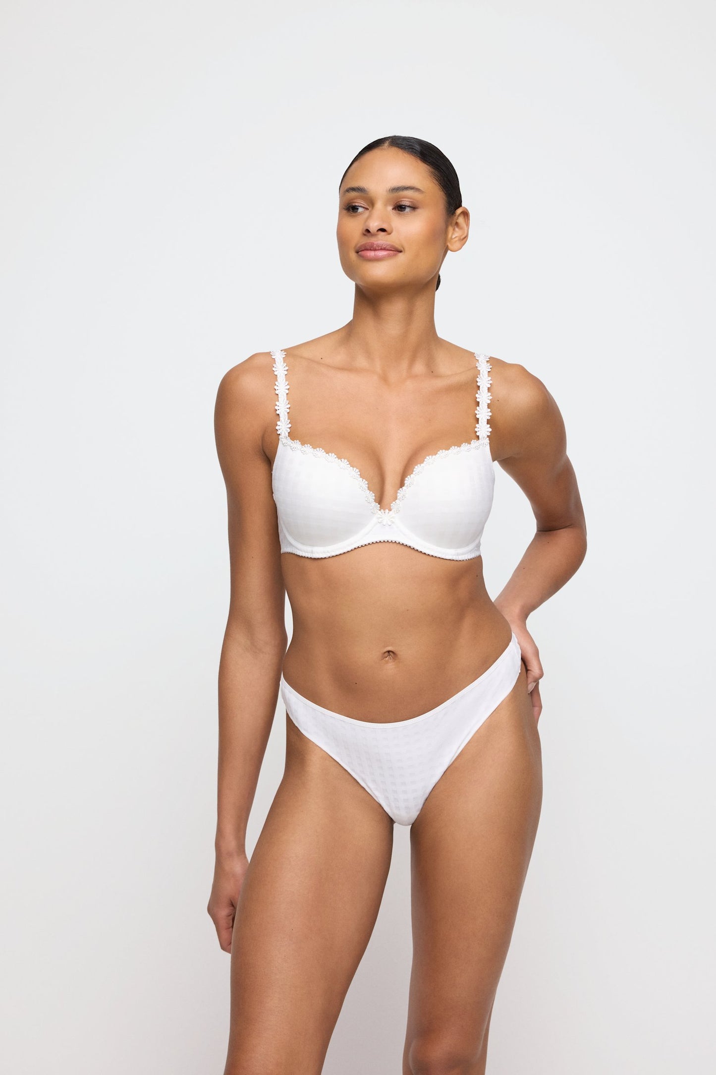 Marie Jo Avero Thong styled on model in Natural