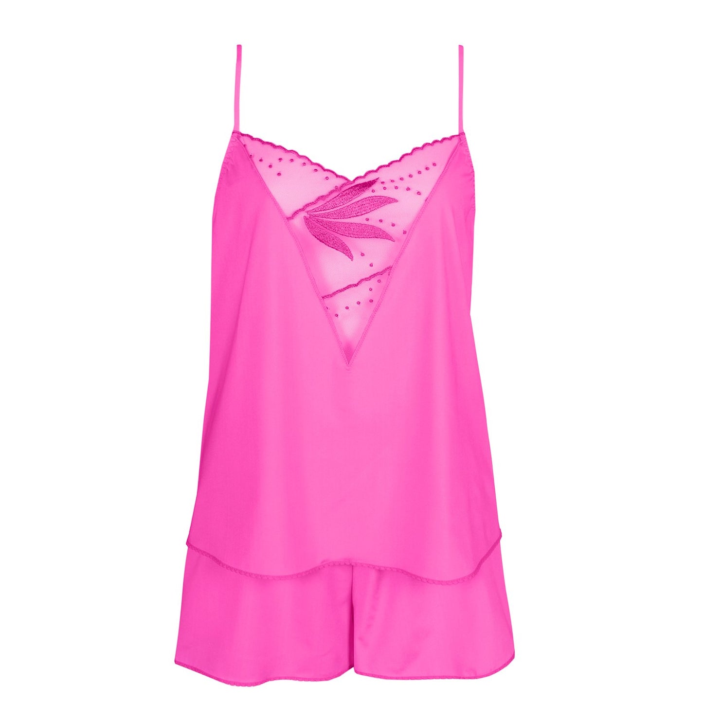 Marie Jo Etoile Pajama Set detail view in Cactus Flower