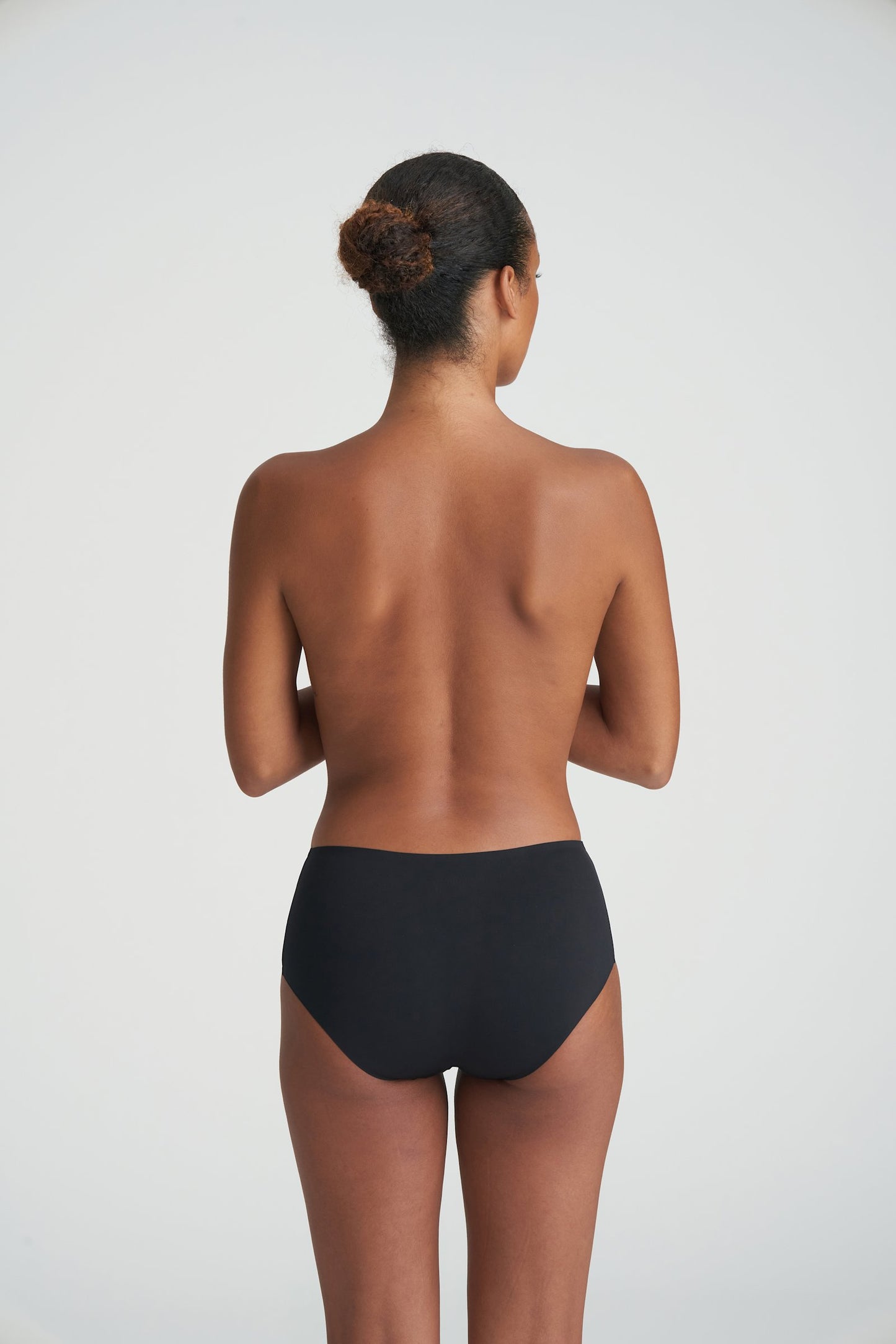 Marie Jo Color Studio Brief styled on model in Black