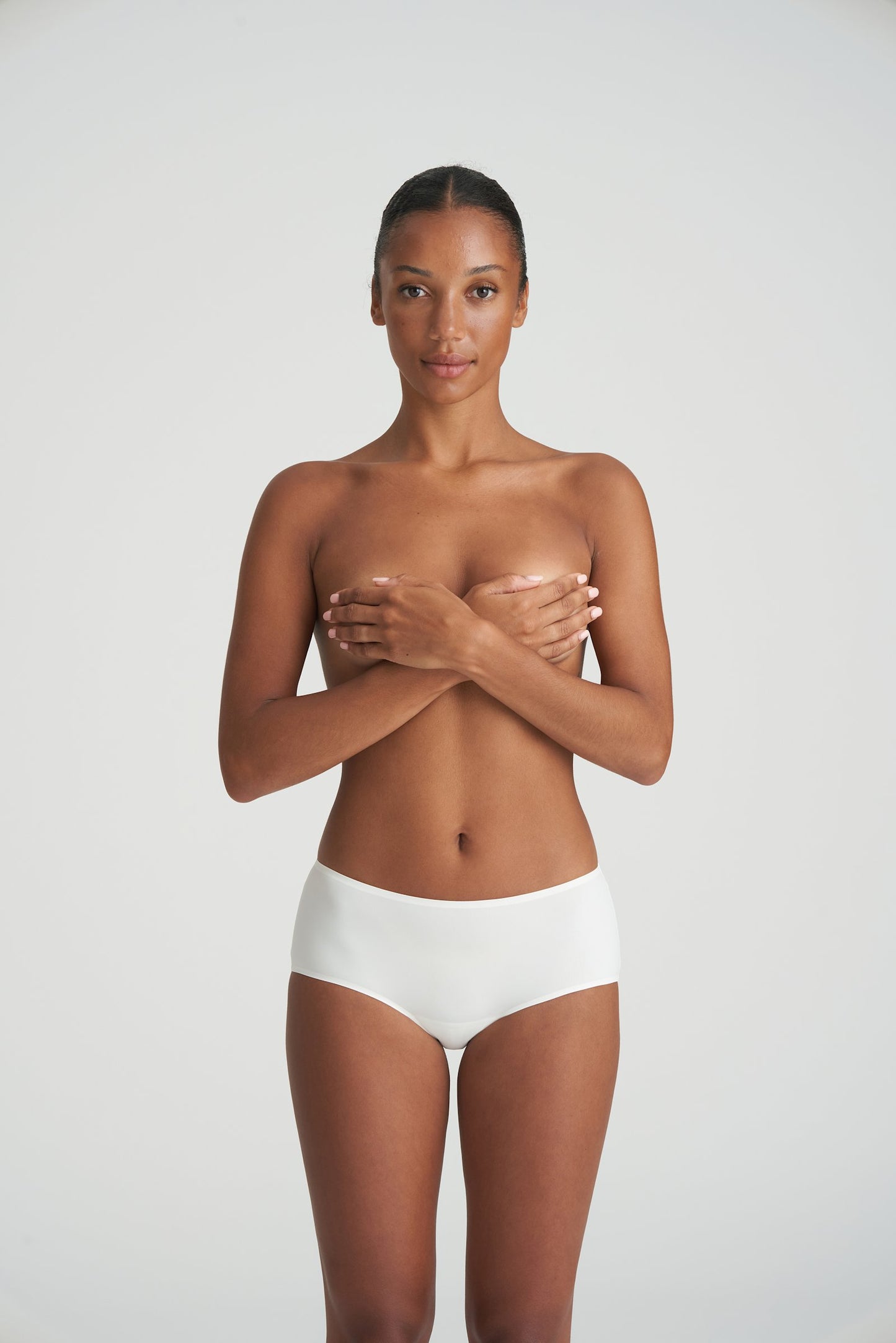 Marie Jo Color Studio Brief styled on model in Natural