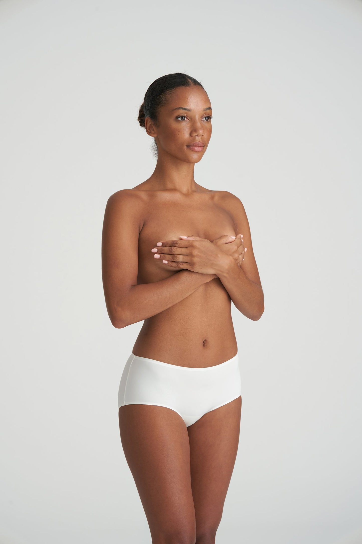 Marie Jo Color Studio Brief styled on model in Natural