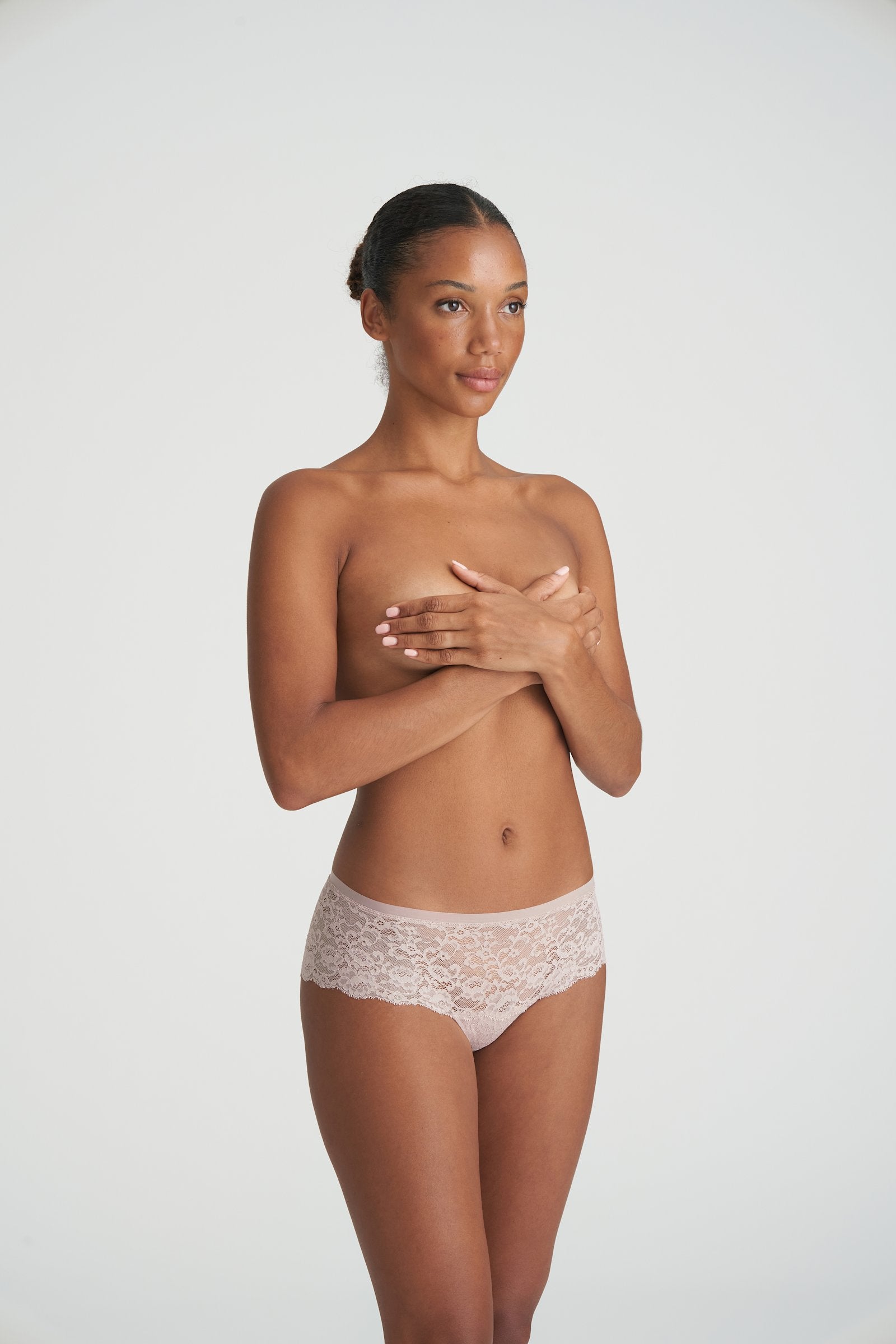 Marie Jo Color Studio Brief styled on model in Patine