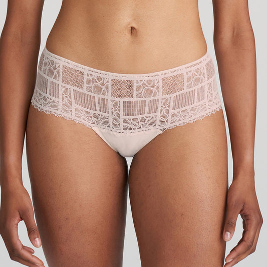 Marie Jo Jadei Hotpant front view in Glossy Pink