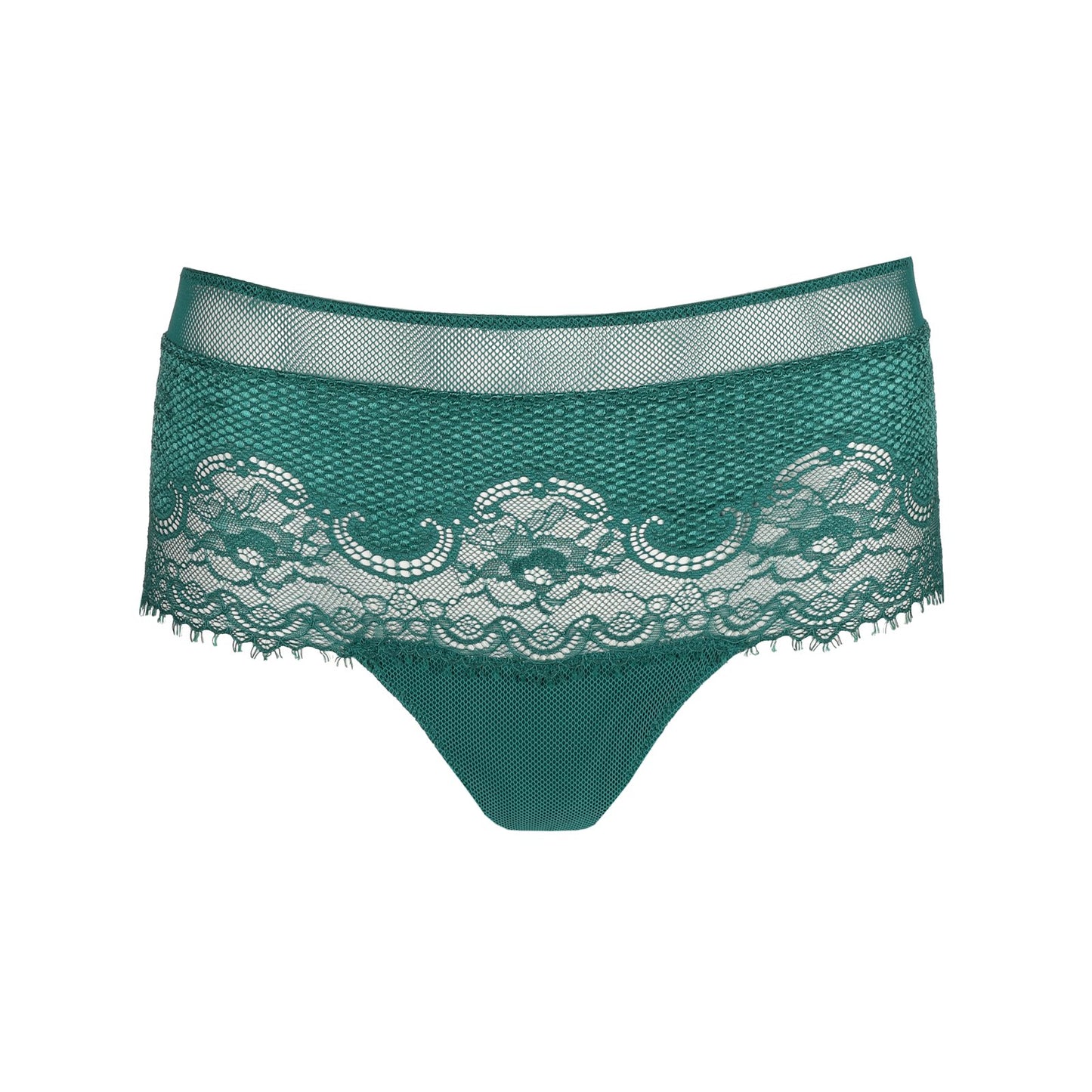 Marie Jo Junoo Hotpant detail view in Jasper Green