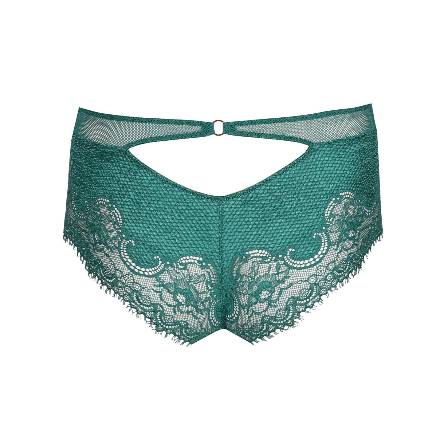 Marie Jo Junoo Hotpant detail view in Jasper Green