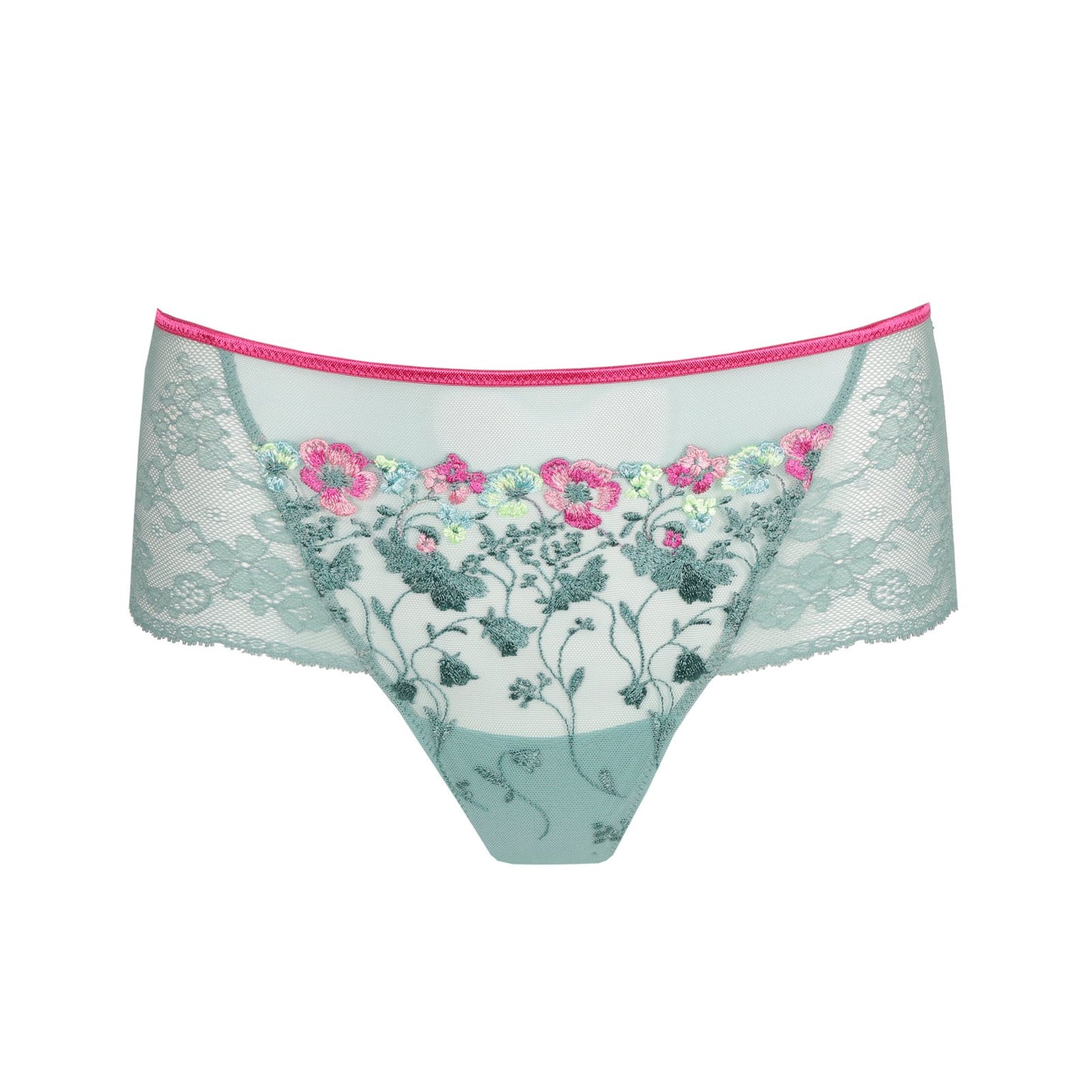 Marie Jo Lizelot Hotpant detail view in Bali Green